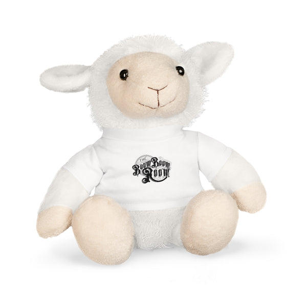 Plush Toy - Choose Elephant, Bunny, Teddy Bear, lamb, Rabbit, With T-Shirt With Logo