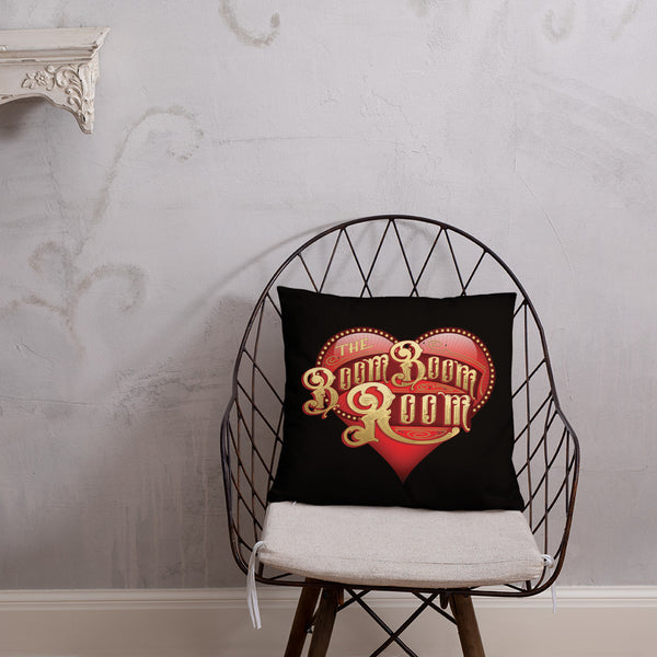 Pillow -  Signature Series Black With Heart Logo