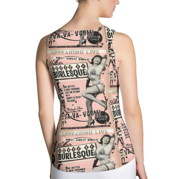T-Shirt - Tank Top With Betty Page