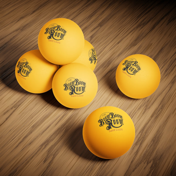 Ping Pong Balls, 6 pcs
