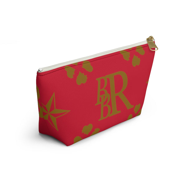 Pouch For Accessories - BBR Designer Pattern Red