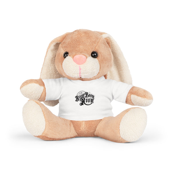 Plush Toy - Choose Elephant, Bunny, Teddy Bear, lamb, Rabbit, With T-Shirt With Logo
