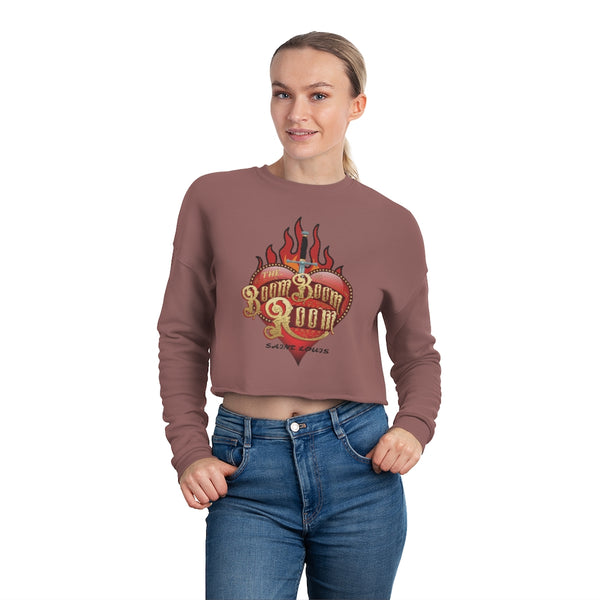 Sweatshirt - Women's Cropped Sweatshirt