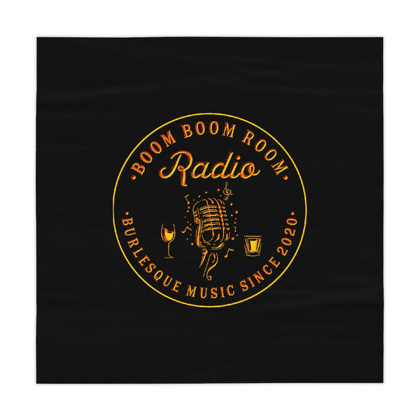 Table Cloth With Burlesque Radio Logo
