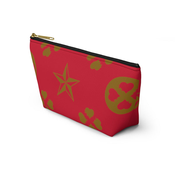 Pouch For Accessories - BBR Designer Pattern Red