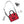 Load image into Gallery viewer, Purse - Shoulder Handbag - Red
