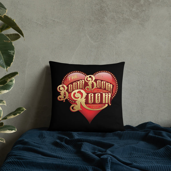 Pillow -  Signature Series Black With Heart Logo