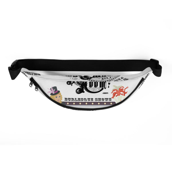 Bag - Fanny Pack - White With Black