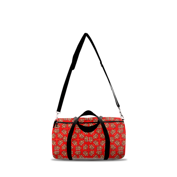Bag - Travel - Or For The Gym - Red Themed In Boom Boom Room Logo - Amazing