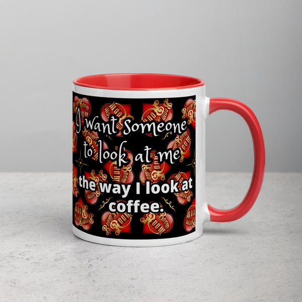 Drinkware - Mug - Coffee Mug Heart Pattern